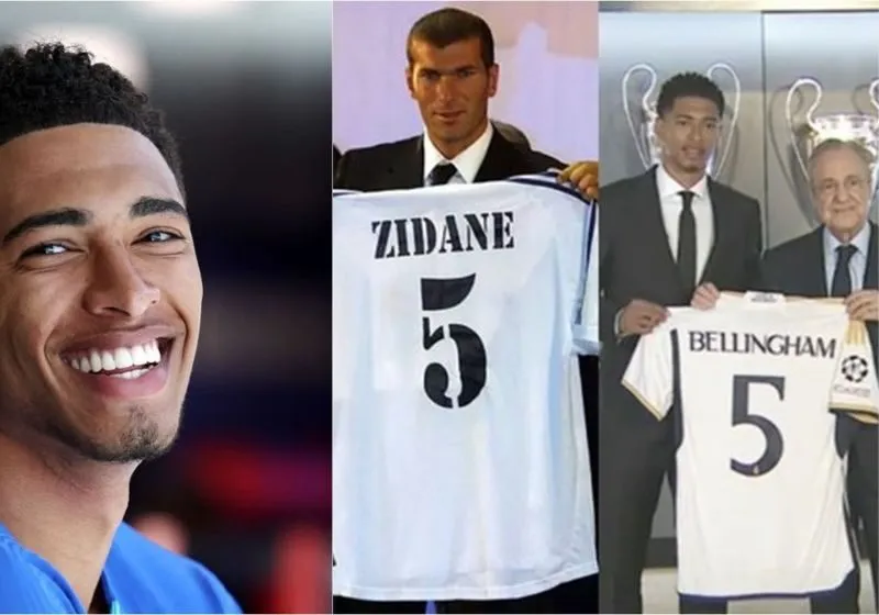 Jude Bellingham Real Madrid và số áo 5 đầy tham vọng